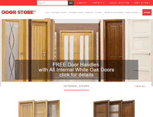 Tablet Screenshot of doorstore.ie